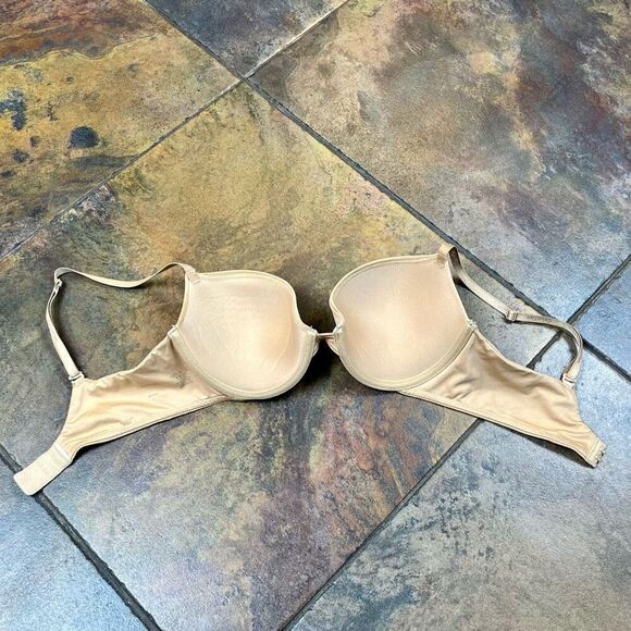 Calvin Klein Tan Bra 34C - Picture 2 of 9